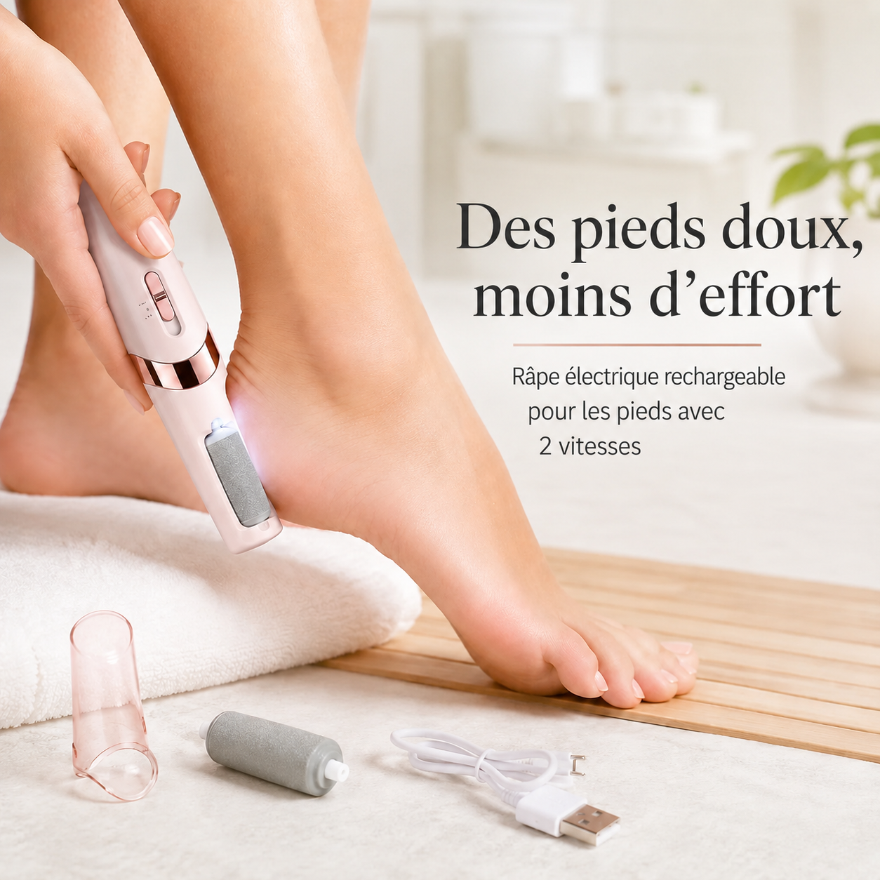 SilkStep™ Lime électrique pour les pieds