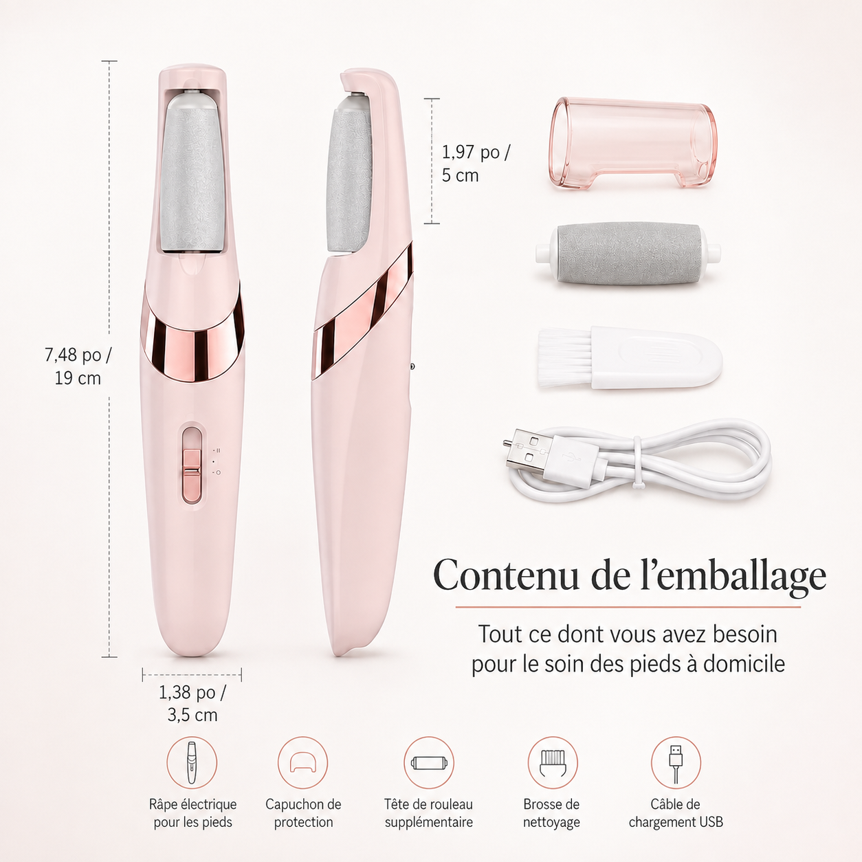 SilkStep™ Lime électrique pour les pieds