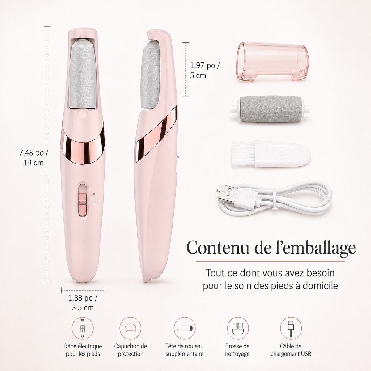 SilkStep™ Lime électrique pour les pieds